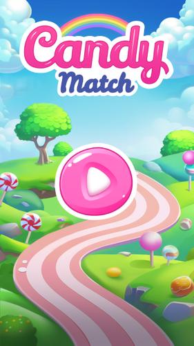 Candy Match - Dream Factory Captura de tela 1