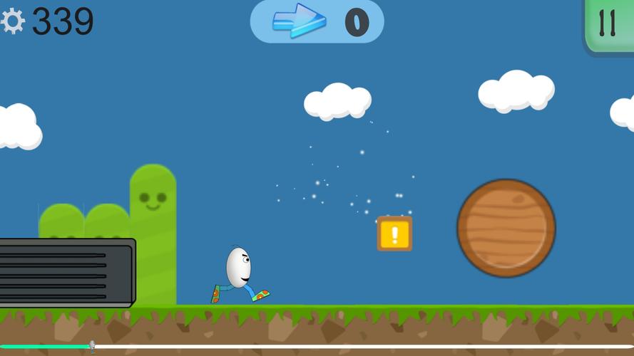 Egg Racer Adventure ဖန်သားပြင်ဓာတ်ပုံ 1