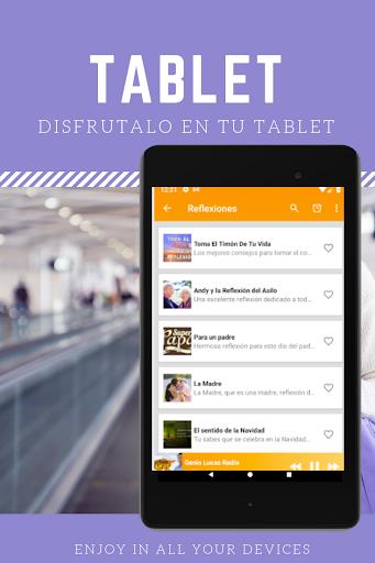 El Genio Lucas Radio en Vivo Reflexiones y Podcast Captura de tela 3