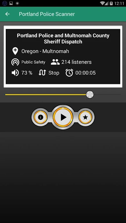 Portland Police Scanner Free Police Scanner App应用截图第0张