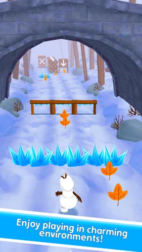 Snowman Rush ภาพหน้าจอ 0