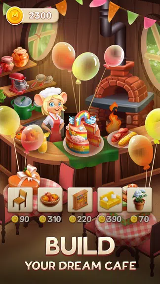 Schermata Merge Inn - Cafe Merge Game 0