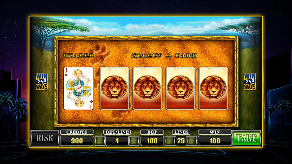 SLOT African Simba 螢幕截圖 2