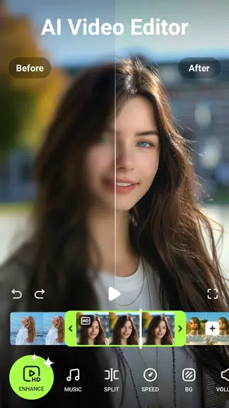 AI Video Enhancer - Utool 螢幕截圖 3