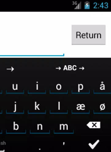 Danish for AnySoftKeyboard スクリーンショット 2