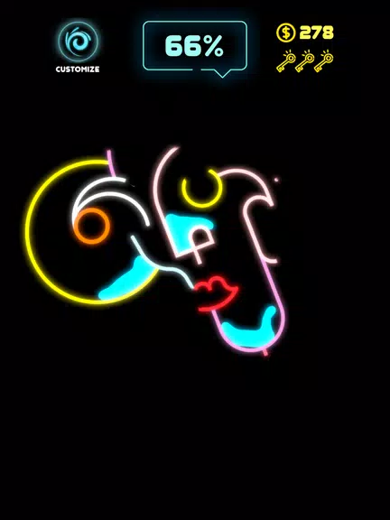 Neon Splash স্ক্রিনশট 3