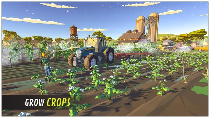 Real Farming Tractor Game 2024 स्क्रीनशॉट 1