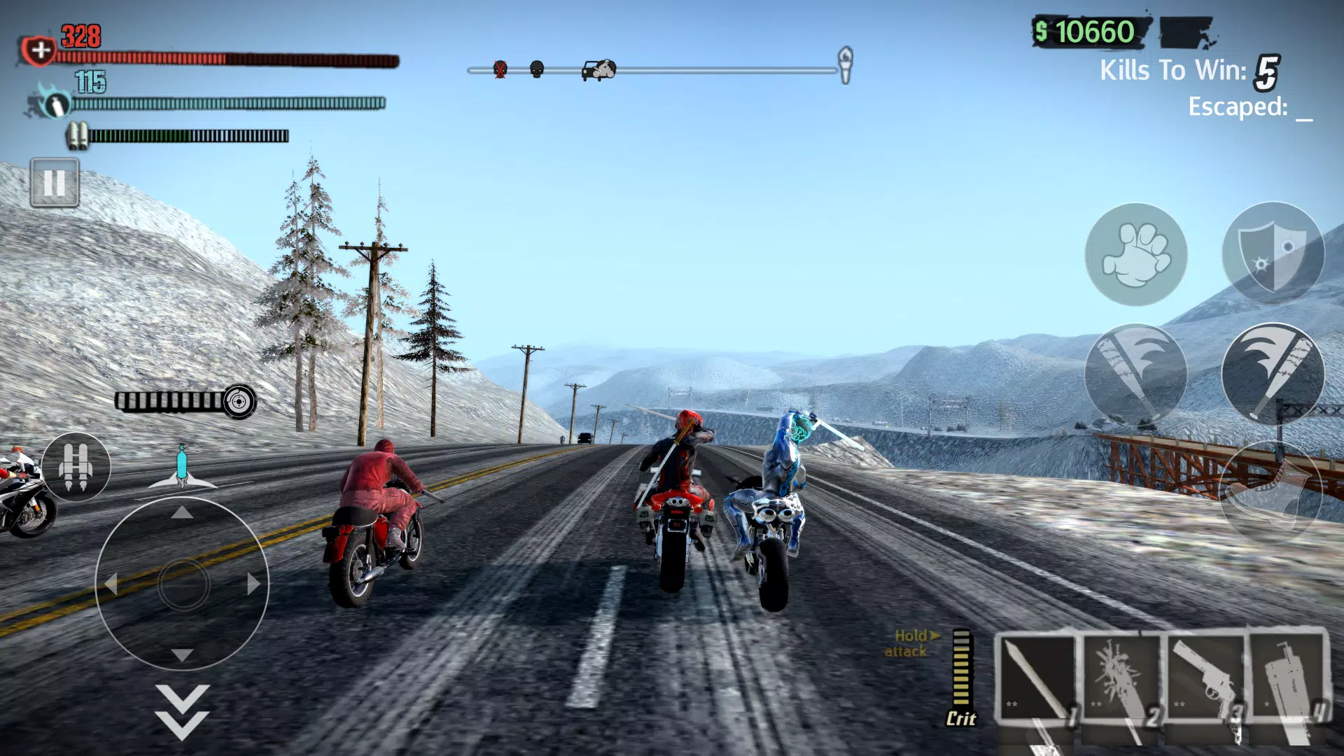 Road Redemption Mobile Tangkapan skrin 0