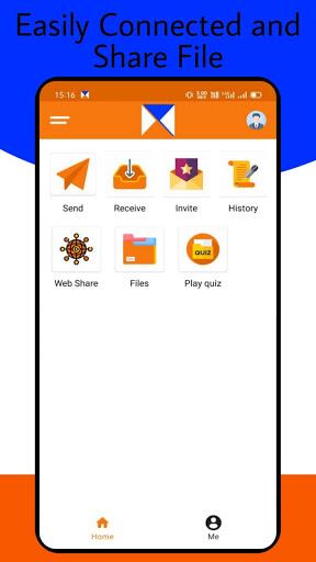 Xzender share- File Transfer like Xsender, Sendit Tangkapan skrin 1