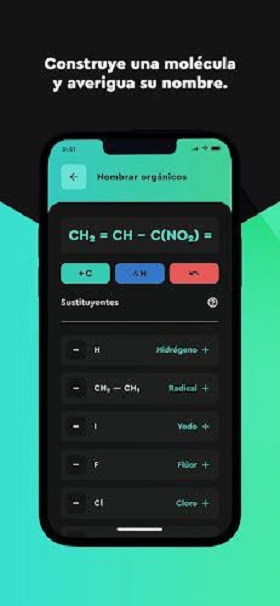 Quimify: Nomenclatura Química スクリーンショット 1