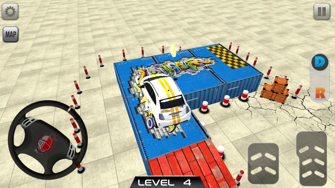 Modern Car Parking 3d Tangkapan skrin 3