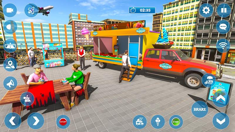 Ice Cream Man Game ဖန်သားပြင်ဓာတ်ပုံ 3