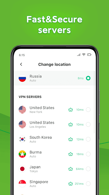 Vast VPN - Fast & Secure Schermafbeelding 0