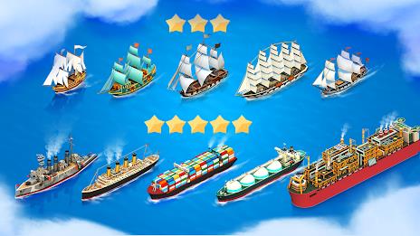 Sea Port: Cargo Boat Tycoon Ảnh chụp màn hình 3