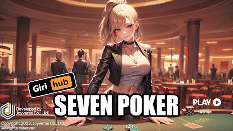 Girlhub Seven Poker 스크린샷 0