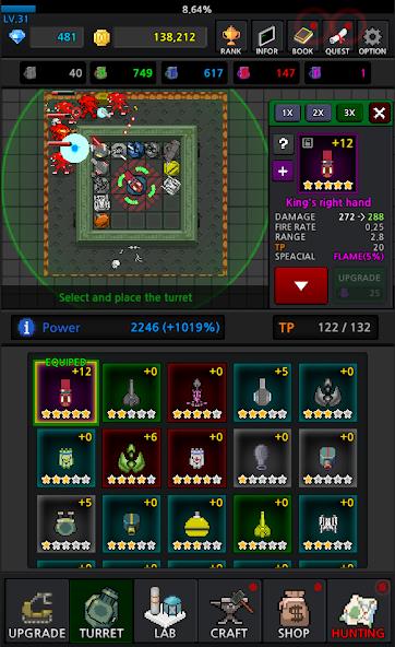 Grow Turret TD Idle Mod ဖန်သားပြင်ဓာတ်ပုံ 2