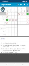 Logic Grid Puzzles: Brain Game Zrzut ekranu 0