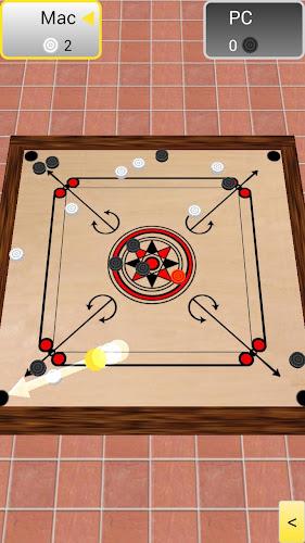 Carrom 3D Capture d'écran 2