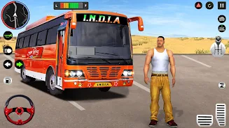 Indian Bus Simulator : MAX 3D ဖန်သားပြင်ဓာတ်ပုံ 0