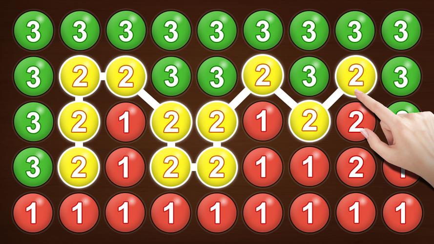 Merge bubble - Number game ภาพหน้าจอ 2