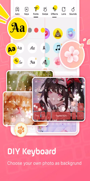 Facemoji AI Emoji Keyboard Tangkapan skrin 0