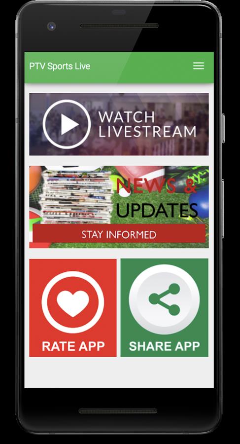 Schermata PTV Sports Live Streaming 1