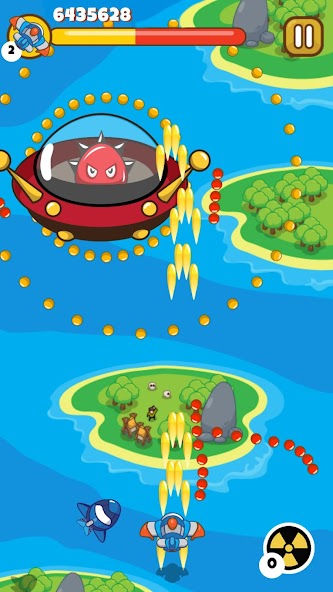 Sky Raiders - Battle Wars Mod স্ক্রিনশট 2
