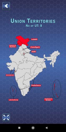 India Mapper-(India Map Game) Captura de pantalla 1