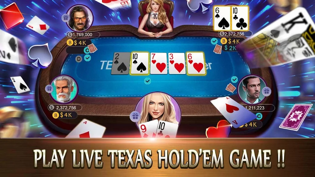 Poker Tycoon - Texas Hold'em Poker Casino Game 螢幕截圖 2