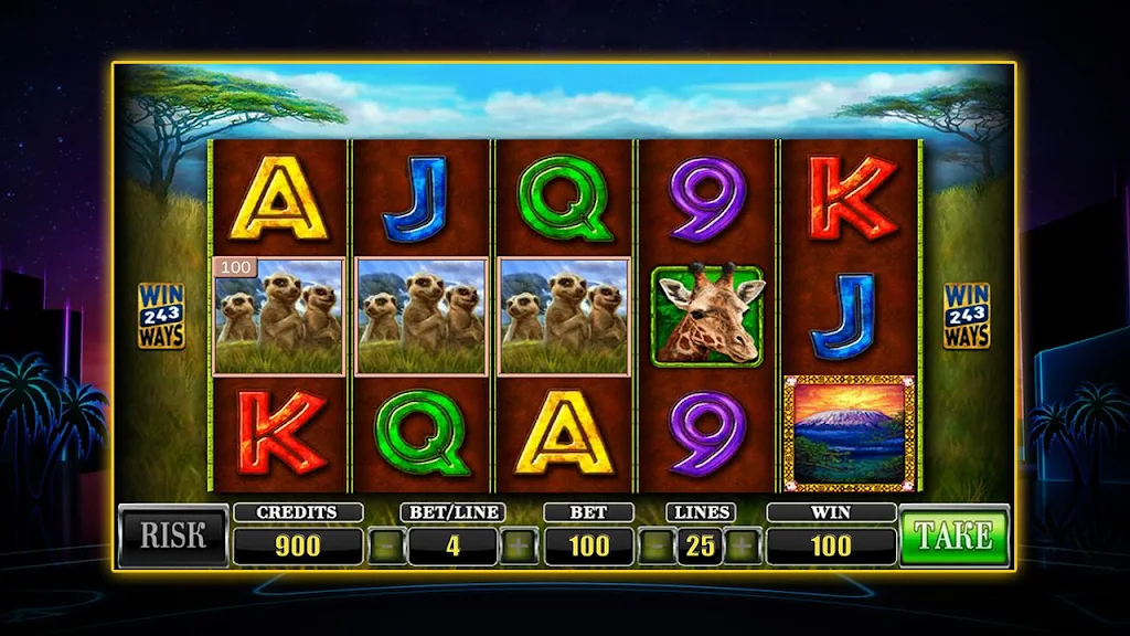 SLOT African Simba スクリーンショット 1