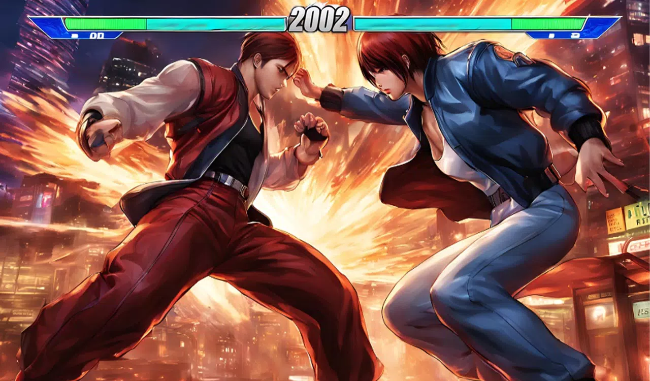 Old fighting 2002 classic mame Zrzut ekranu 3
