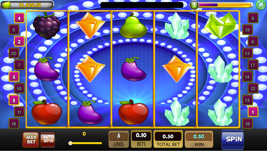 Royal Slot Style Machine Free Spins Pro Style Ekran Görüntüsü 2