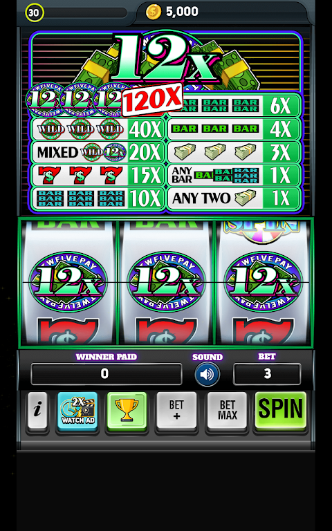 Diamond Triple Slots - Vegas Slots 螢幕截圖 2