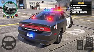 Police Car Chase Criminal Game 螢幕截圖 1