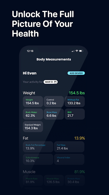 Hume by FitTrack স্ক্রিনশট 1