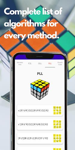 RubiX Cube Solver: 3x3 Library Tangkapan skrin 3