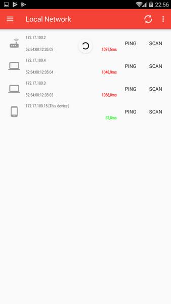 PortDroid Network Analysis 螢幕截圖 1