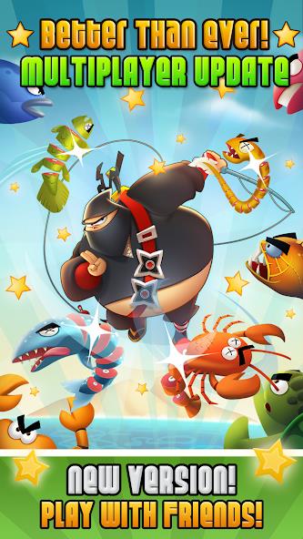 Ninja Fishing 스크린샷 0