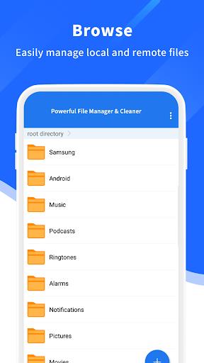 Power File Manager & Cleaner Tangkapan skrin 0