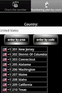 Schermata Number Checker. Phone tracer 2