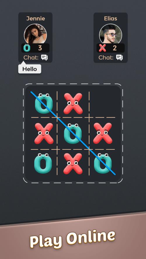 Tic Tac Toe Emoji 螢幕截圖 0