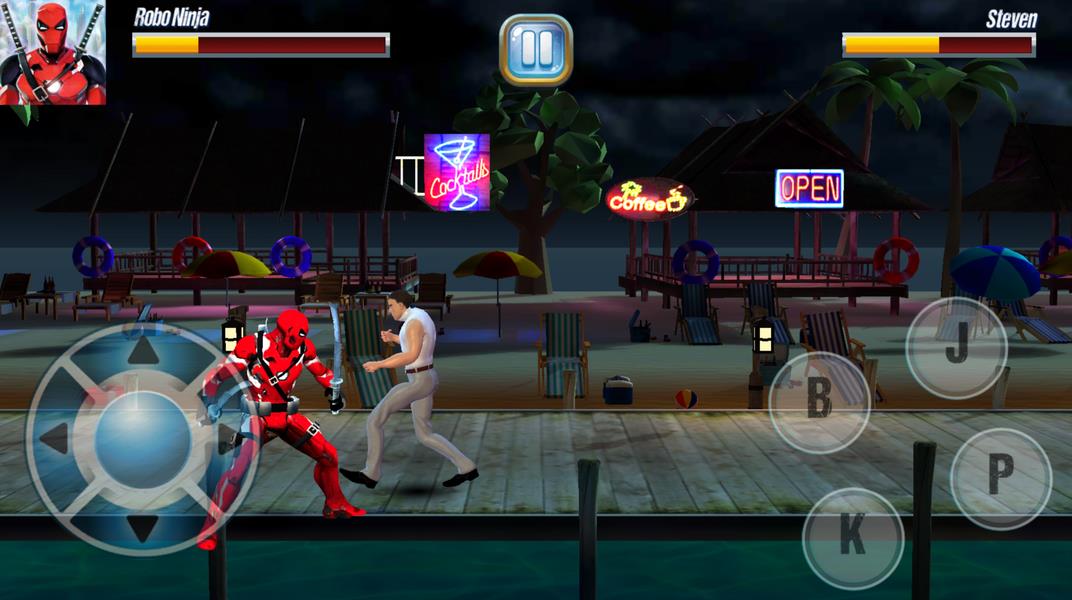 Superhero Iron Ninja Battle স্ক্রিনশট 3