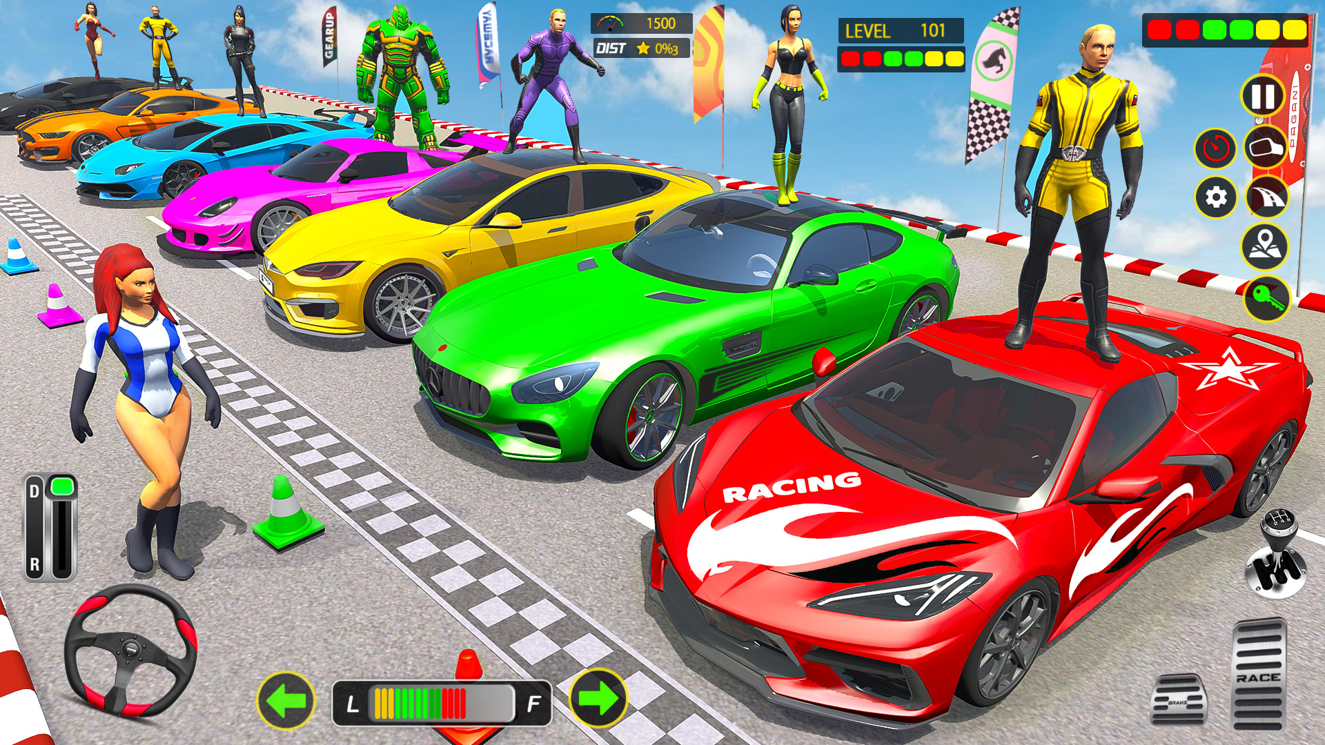 Ramp Car Stunts GT Car Game 螢幕截圖 0