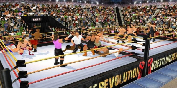 Schermata Wrestling Revolution 3D 2