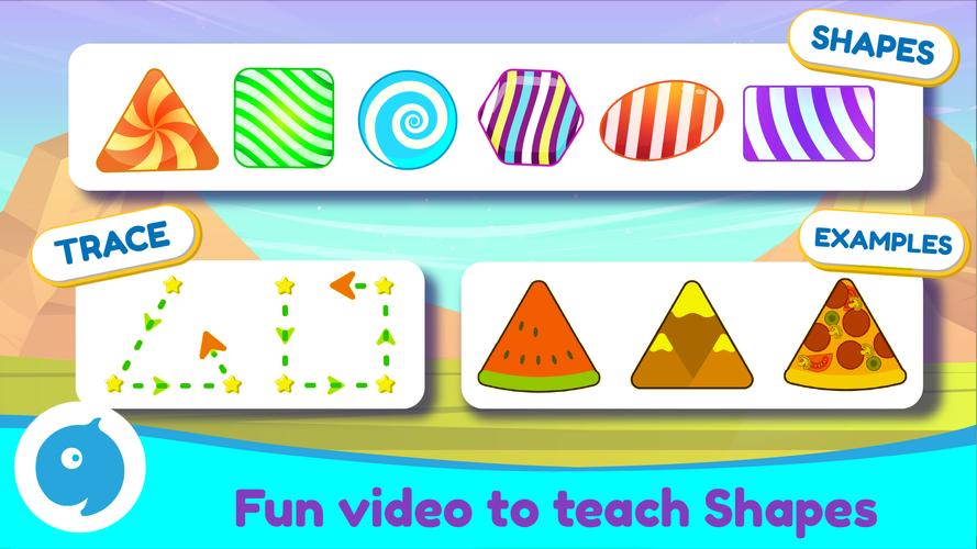 Colors & shapes learning Games 螢幕截圖 2