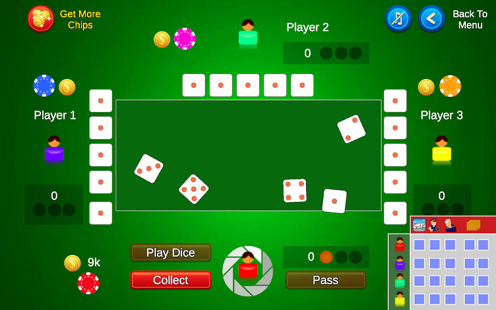 Schermata Dice Games For All 2