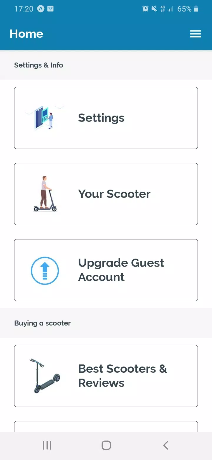 Electric Scooter Universal App Schermafbeelding 0