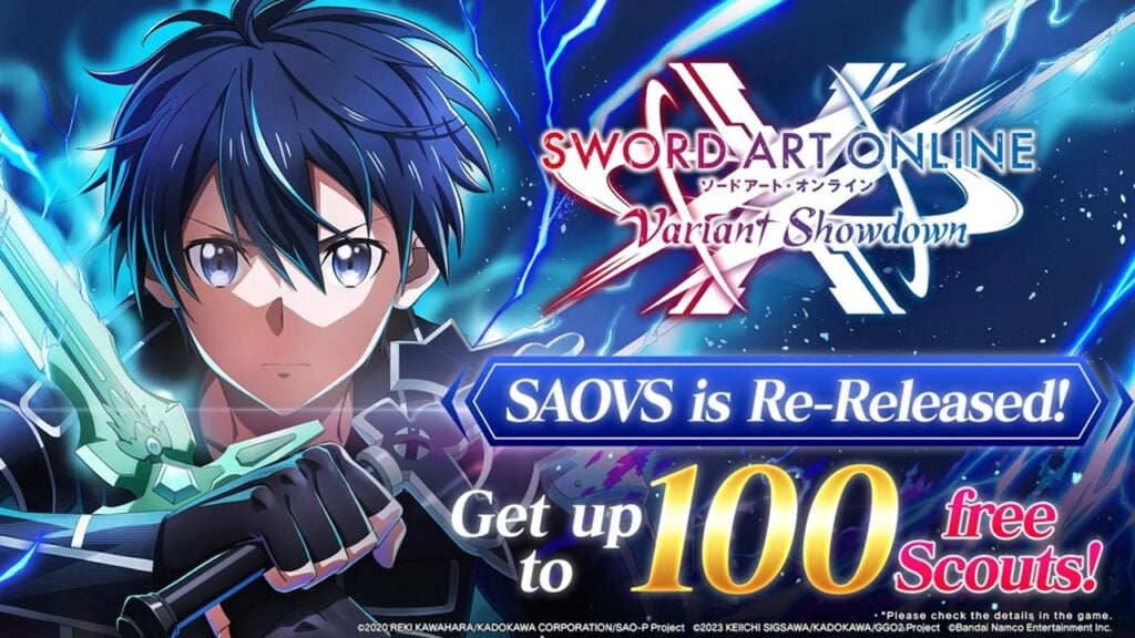 Sword Art Online Variant Showdown réédité après plus d'un an de maintenance!