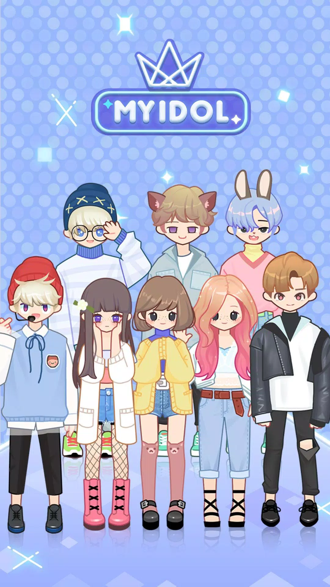 MY IDOL : Dress Up Game Ảnh chụp màn hình 0