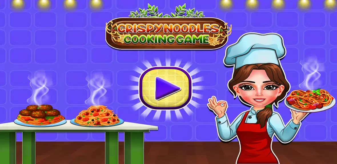 Crispy Noodles Cooking Game Captura de pantalla 2